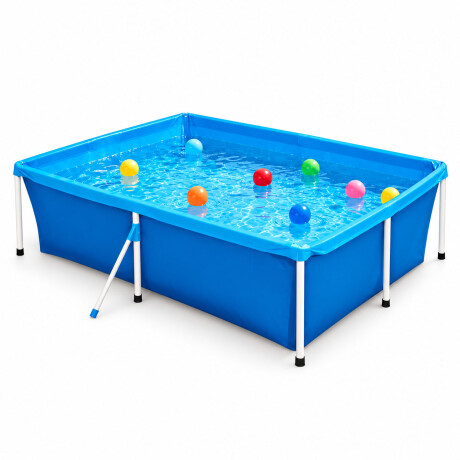 Piscina Estructural Rectangular Familiar de 2000 Litros Mor Celeste