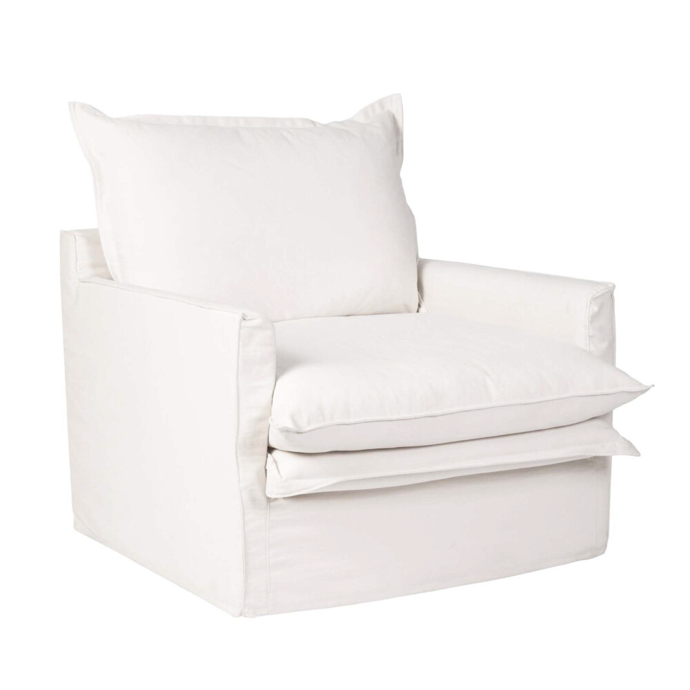 BUTACA TELA-PREMIUM BLANCO ALASKA