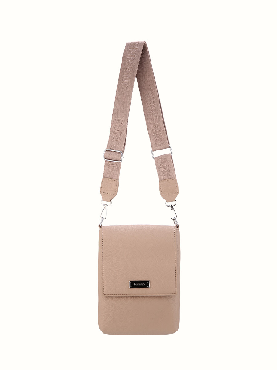 Bandolera Bell II - Taupe 