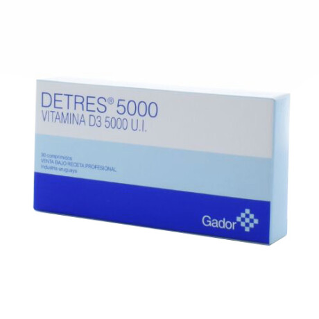 Detres 5000UI 30 Comprimidos Detres 5000UI 30 Comprimidos
