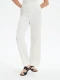 PANTALÓN TAMBOR OFF WHITE