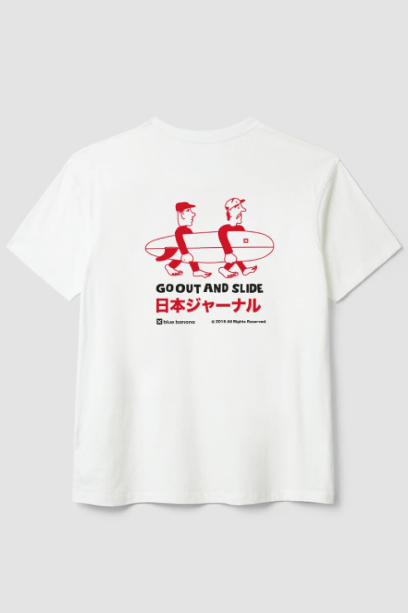 Camiseta Blue Banana - Coast Blanca