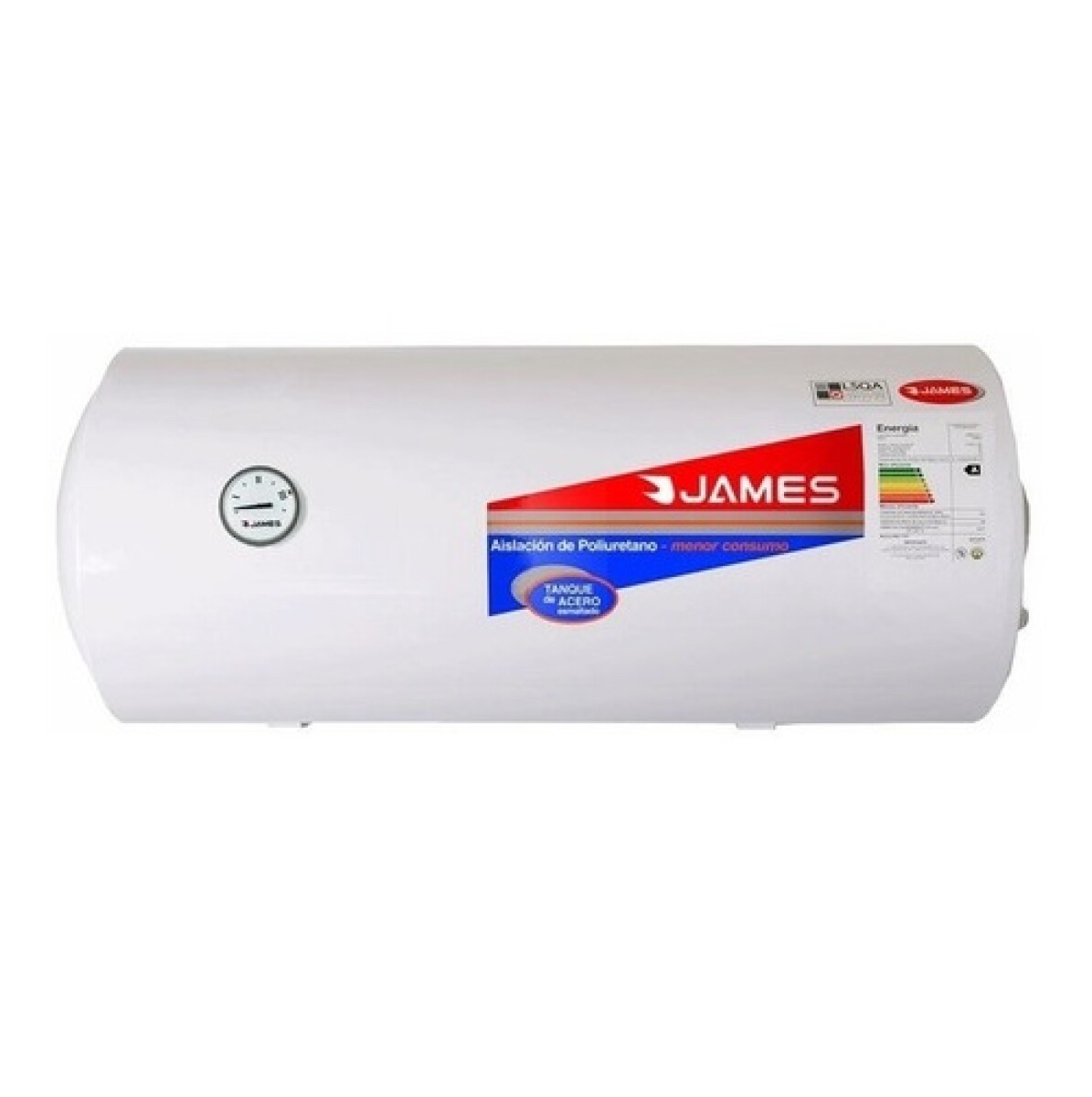 Calefones James Horizontal 80 Lts Poliuretano Inyectado 