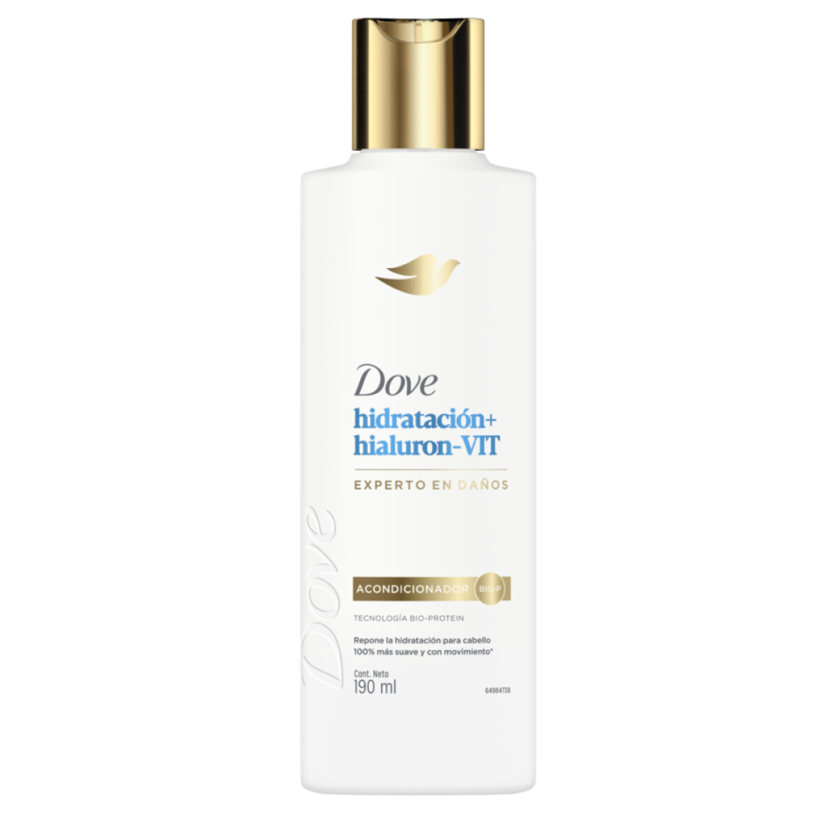 Acondicionador Dove Hidratación Intensa con Ácido Hialurónico y Vitaminas 190ml 