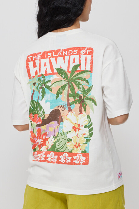 T-SHIRT NESSA RUSTY Blanco