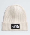 Gorro Kids Tnf Logo Box Cuffed Beanie White Dune