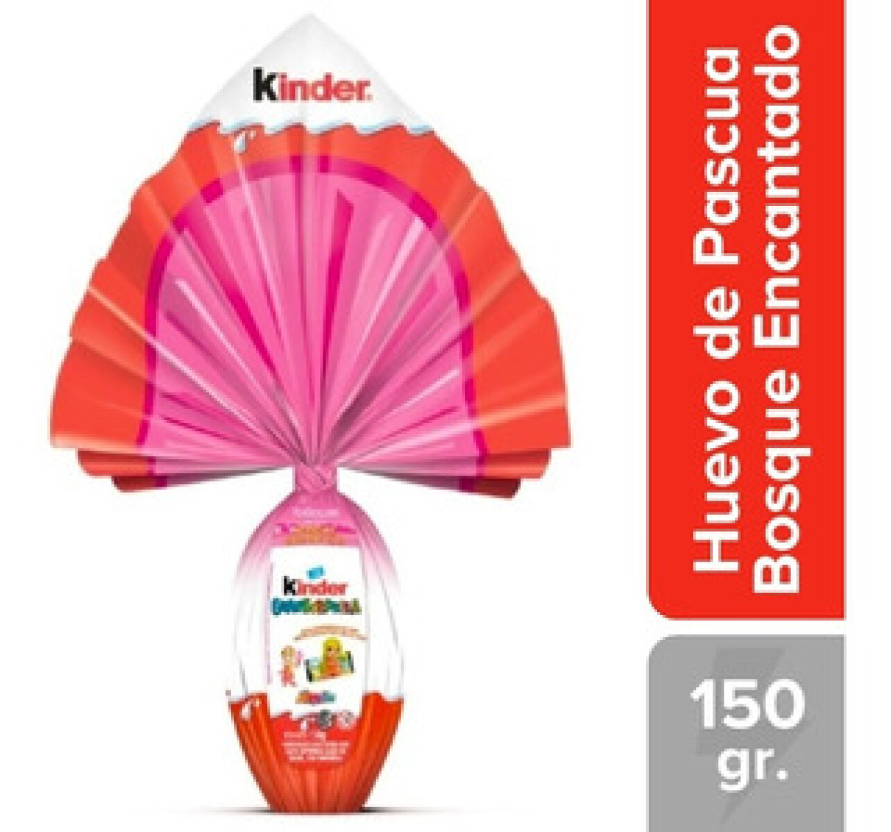 Huevo de Pascuas Kinder Gran Sorpresa Niña150 grs. 