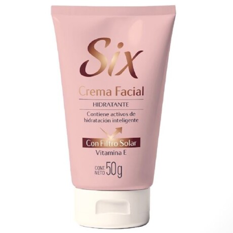 SIX CREMA FACIAL HIDRATANTE CON PROTECCION SOLAR 50gr SIX CREMA FACIAL HIDRATANTE CON PROTECCION SOLAR 50gr