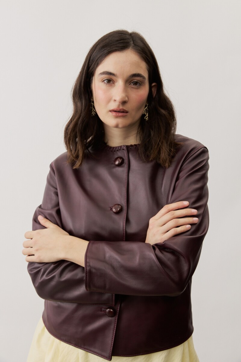 Chaqueta Dheli BORDO