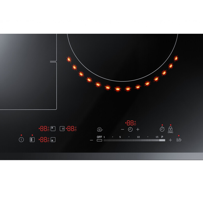 Anafe de inducción con Virtual Flame Technology Anafe de inducción con Virtual Flame Technology