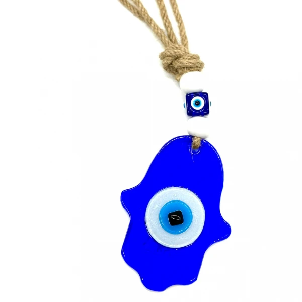 Mano de Fátima azul Mano de Fátima azul