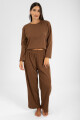 Pantalon cosy Marron