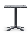 Mesa de balcón HOBRO A70xL70 negro Mesa de balcón HOBRO A70xL70 negro