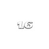 EMBLEMA "1.6" GOL G5 10/13 Emblema "1.6" Gol G5 10/13
