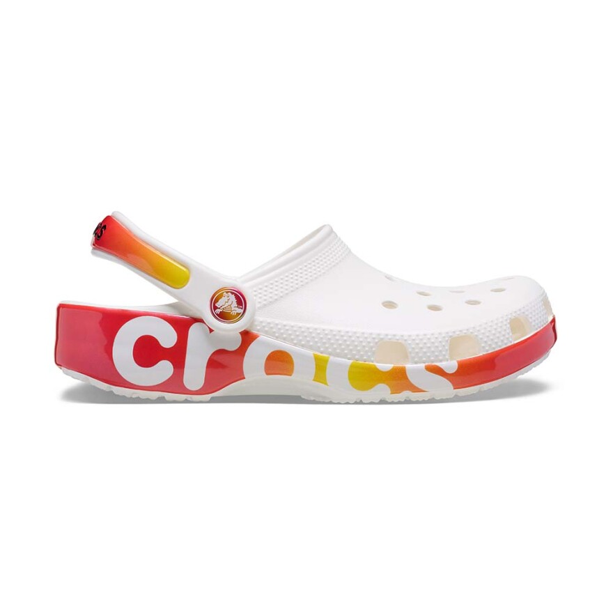 Classic Reflector Clog K - Niños White/multi