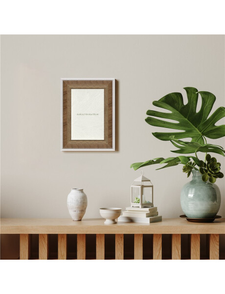 PORTARRETRATO MDF 15x20CM TONOS NATURAL PORTARRETRATO MDF 15x20CM TONOS NATURAL