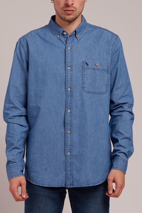 CAMISA INDALO POLANCO Azul Medio