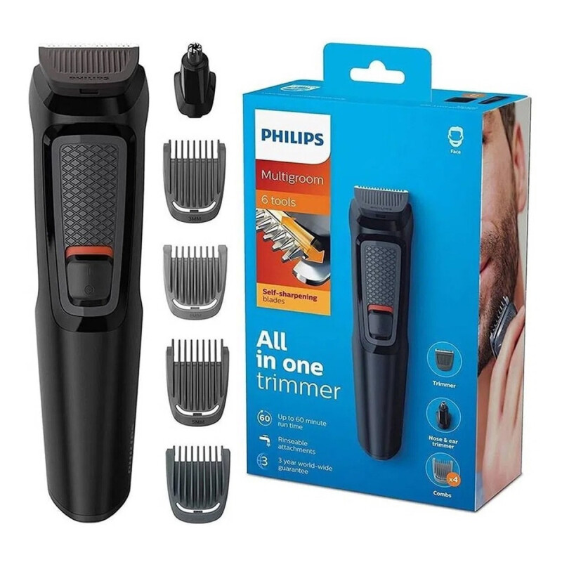 Cortadora De Pelo Y Barba Philips Mg3711/15 6 En 1 Cortadora De Pelo Y Barba Philips Mg3711/15 6 En 1