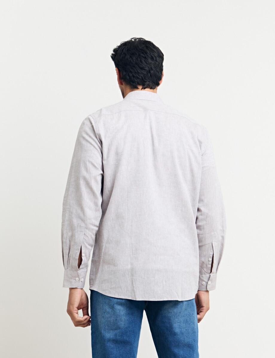 012582 CAMISA HARRY Beige