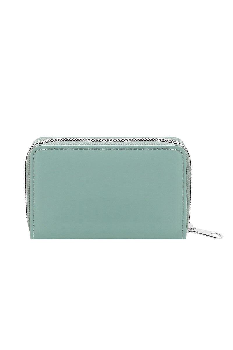 Billetera Trendy Verde aqua