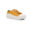 Moleca Calzado Casual Lona Acordonado Mostaza-naranja