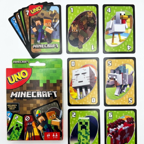 Juegos de cartas UNO Minecraf Juegos De Cartas Uno Minecraf