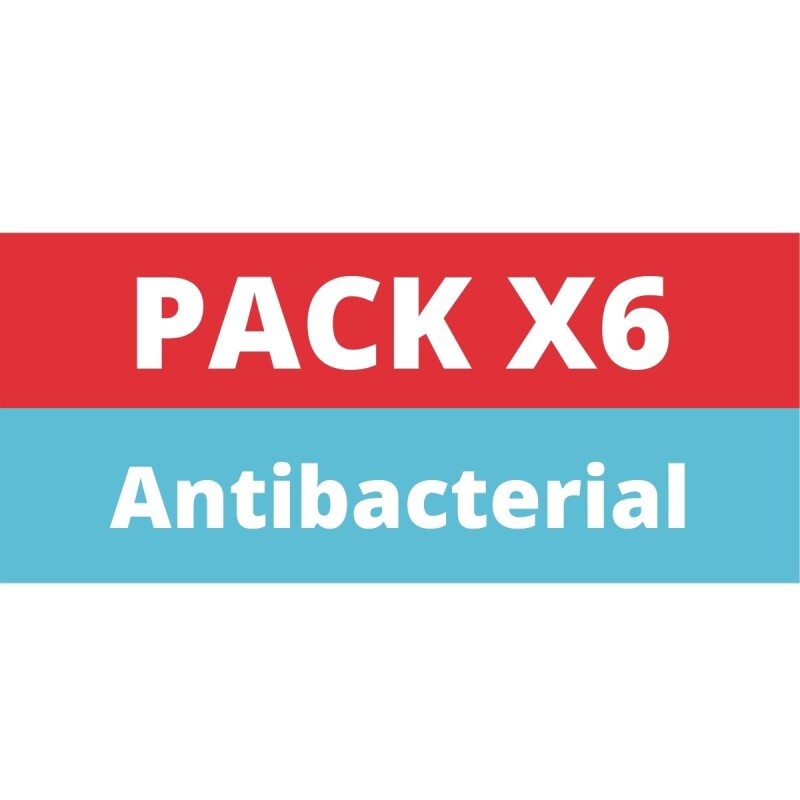 Jabón en Barra Dove Antibacterial Cuida & Protege Pack Ahorro X6 90 GR