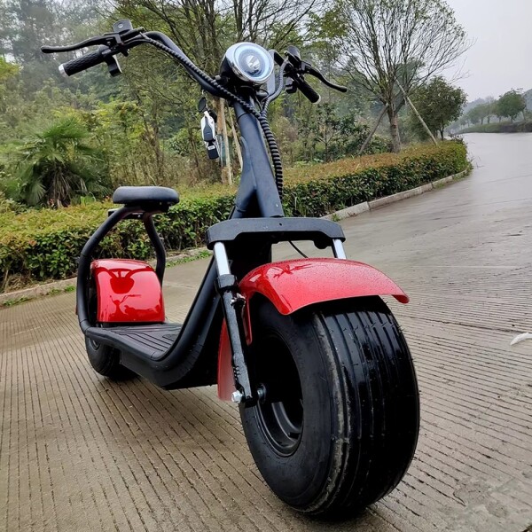 Moto Electrica Gogreen Naked 1500W 12Ah 20Km Autonom. 40Km/h Variante Color Rojo