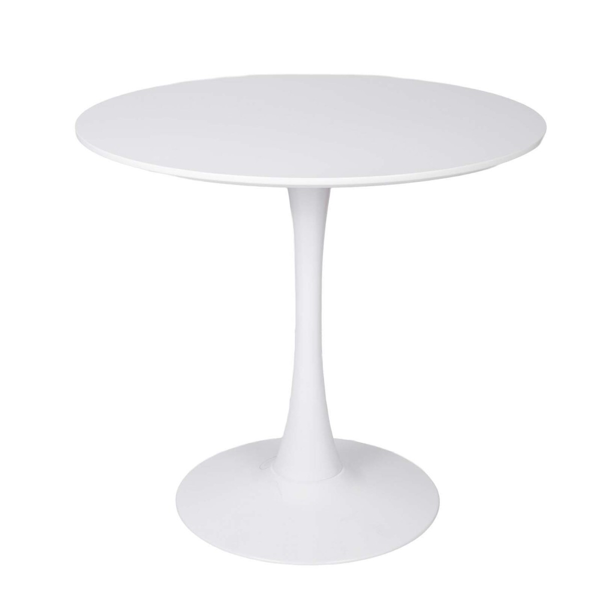 MESA DE COMEDOR - MDF-Y-HIERRO BLANCO TULIP II 