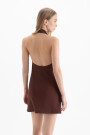 VESTIDO JAZZY Marron
