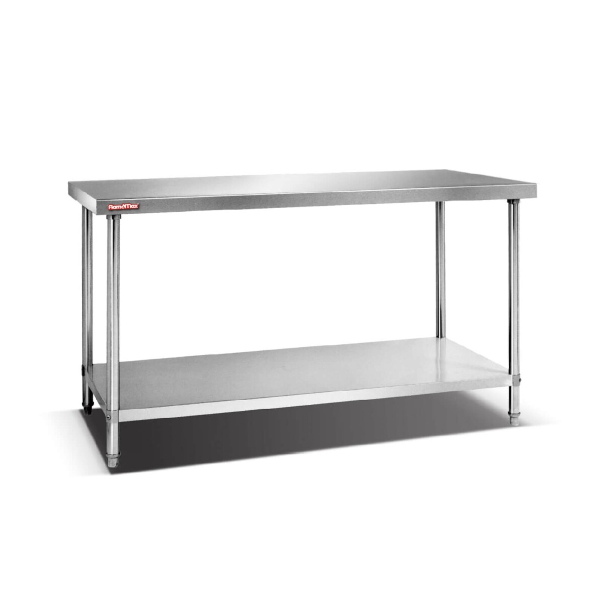Mesada acero inox lisa 230 cm Flamemax 