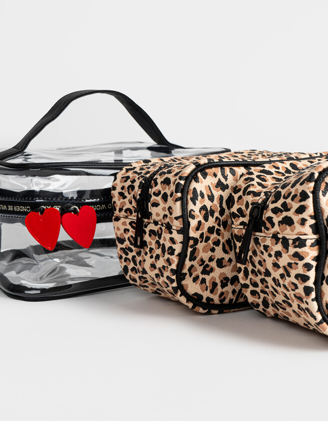 Porta Cosméticos Set De Portacosméticos Animal Print - Estampado Animal Print