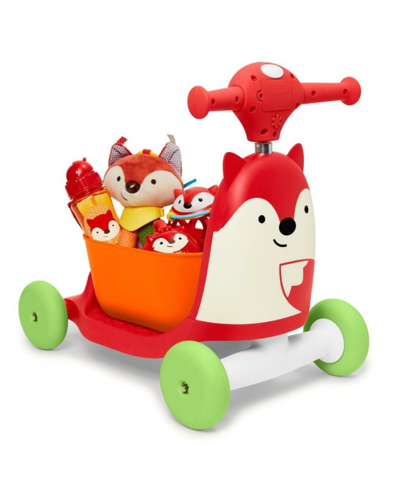 Andador, buggy y monopatín 3 en 1, diseño zorro Andador, buggy y monopatín 3 en 1, diseño zorro