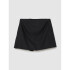 MID RISE LINEN SKORT TRUE BLACK V2