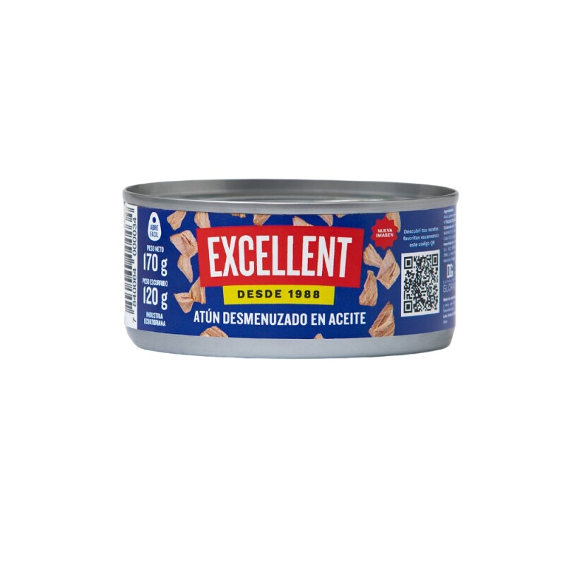 Excellent Atún Desmenuzado En Aceite 170g Excellent Atún Desmenuzado En Aceite 170g