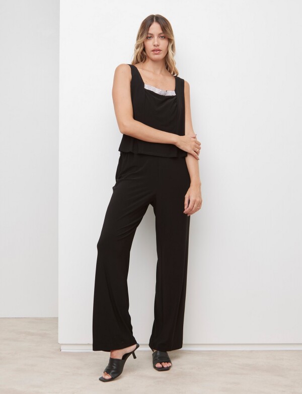 Conjunto Aplique Brillos NEGRO