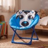 Silla Honguito Infantil Plegable de Metal Perro