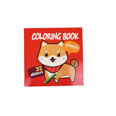 LIBRO PARA PINTAR 16 HOJAS CON STICKER 19X19CM 26379 LIBRO PARA PINTAR 16 HOJAS CON STICKER 19X19CM 26379