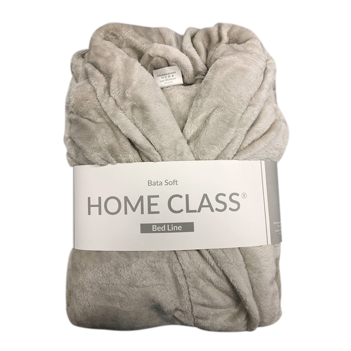 Bata de Cama Microfibra Home Class Talle P al XG - BEIGE 1 