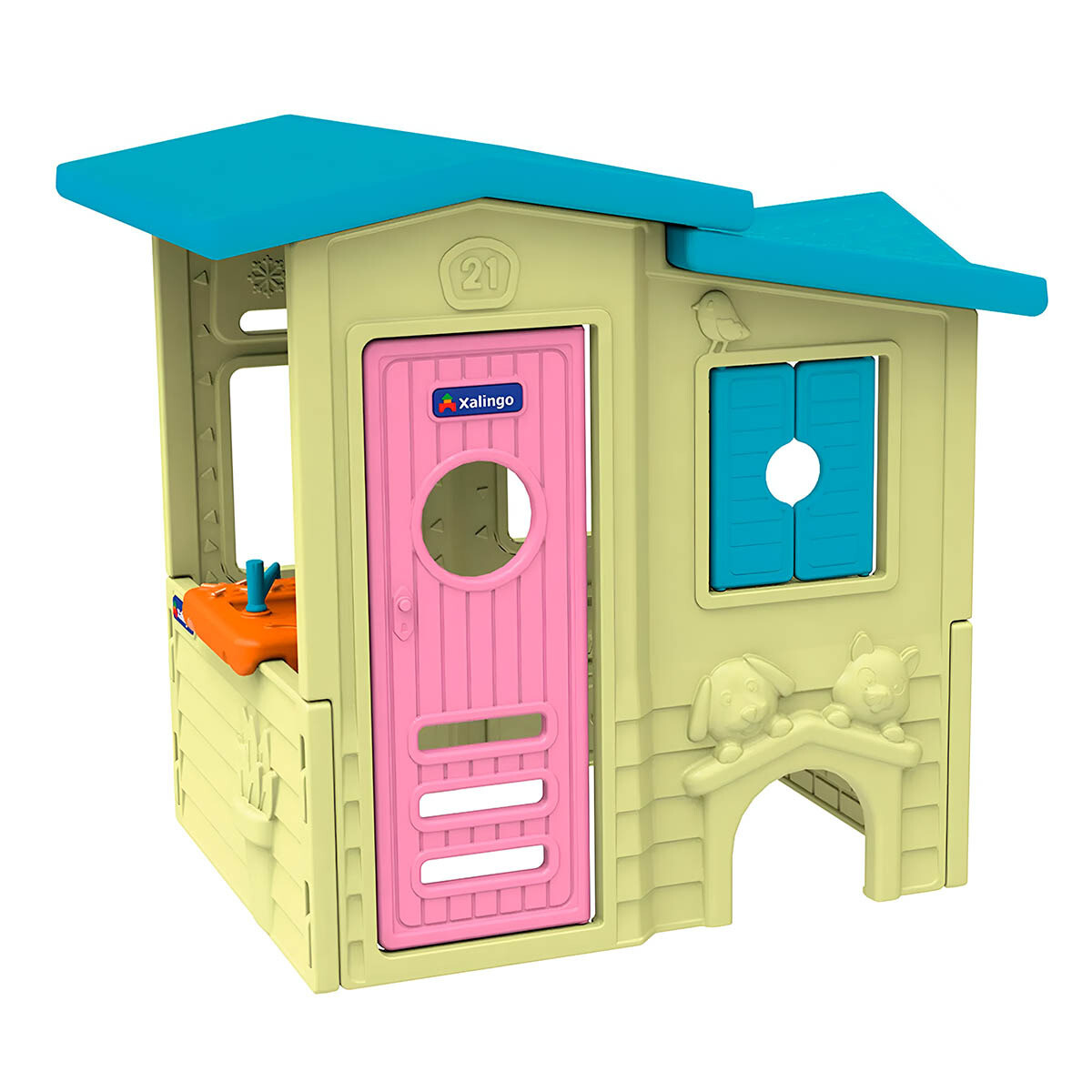 OUTLET Casita Para Niños Xalingo Rotomoldeo Infantil N1 - 1 