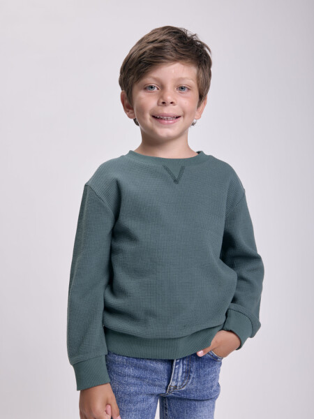 Buzo punto Verde