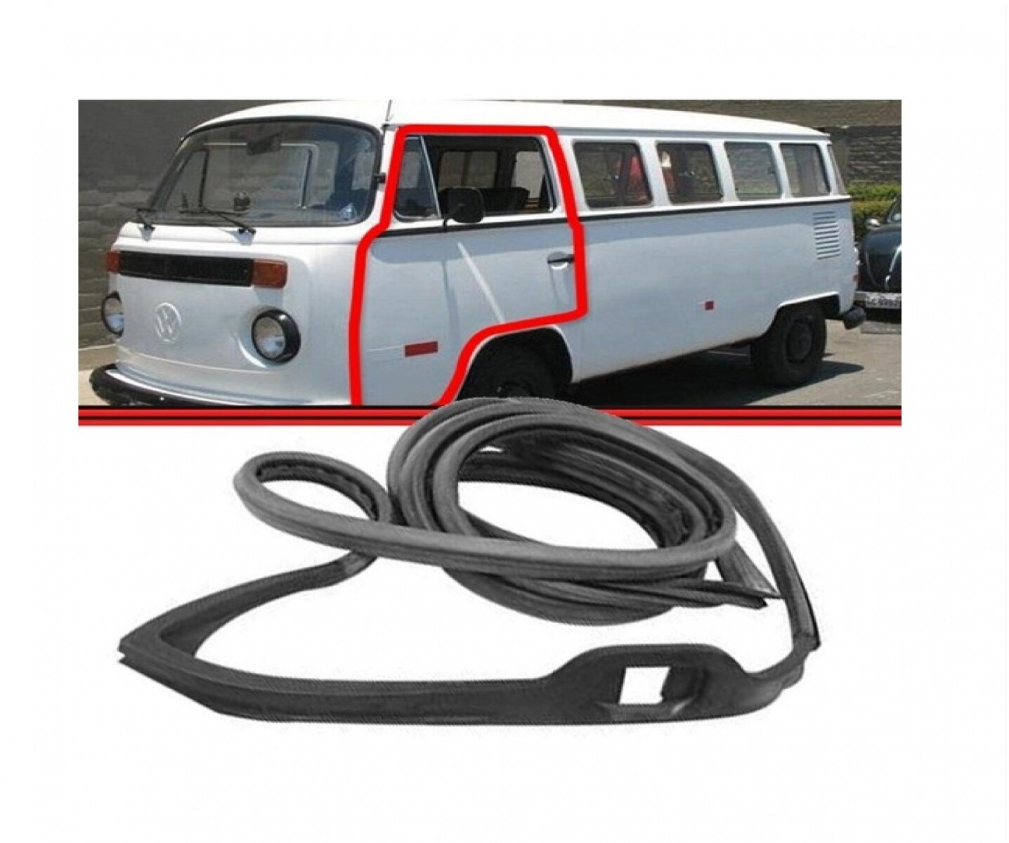 JUEGO DE GOMAS DE PUERTA KOMBI 1600 
