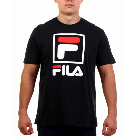 Camiseta Fila Hombre Stack New Negro