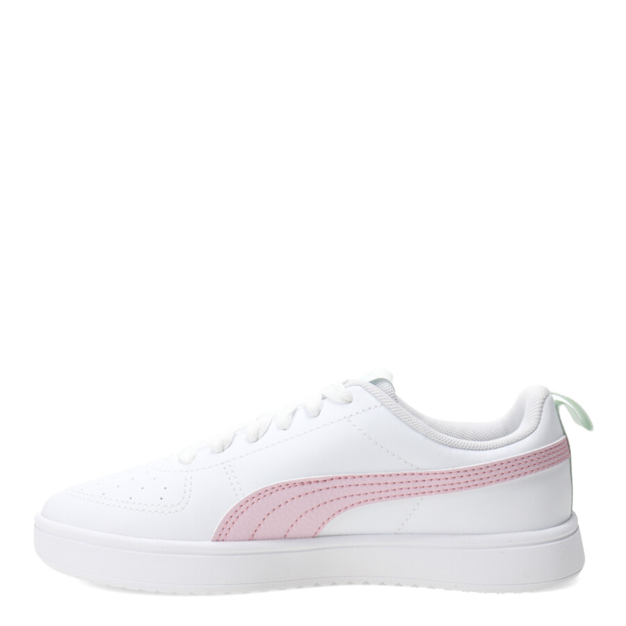 Championes Infantiles Puma Rickie Kids Blanco - Rosa - Verde Agua