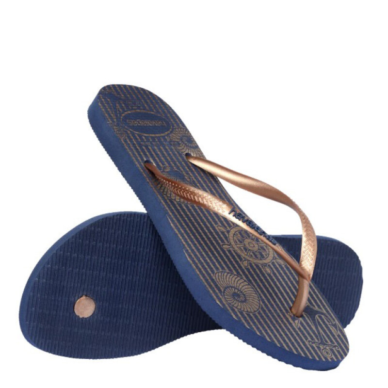 Sandalias de Mujer Havaianas Slim Nautical Azul Marino