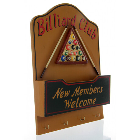 CUADRO MADERA PORTA CARTA/LLAVE POOL 35X25X5CM NF2362 CUADRO MADERA PORTA CARTA/LLAVE POOL 35X25X5CM NF2362
