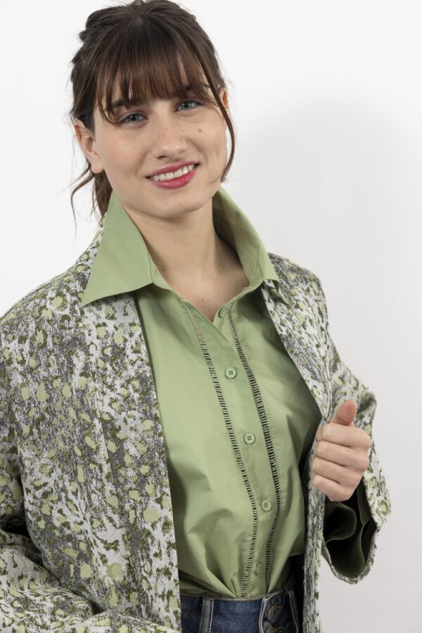 CHAQUETA C/ALGODON DUNA VERDE