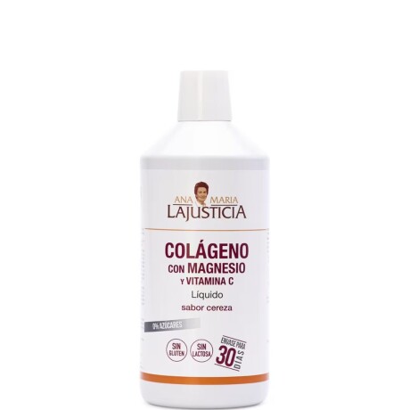 Colágeno con Magnesio + Vitamina C Sabor cereza (1L) Ana María Lajusticia Colágeno con Magnesio + Vitamina C Sabor cereza (1L) Ana María Lajusticia