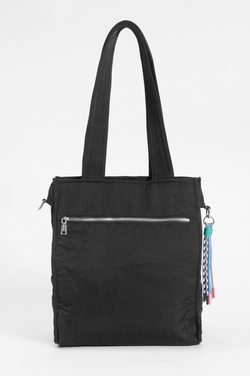 Shopper matelaseada negro