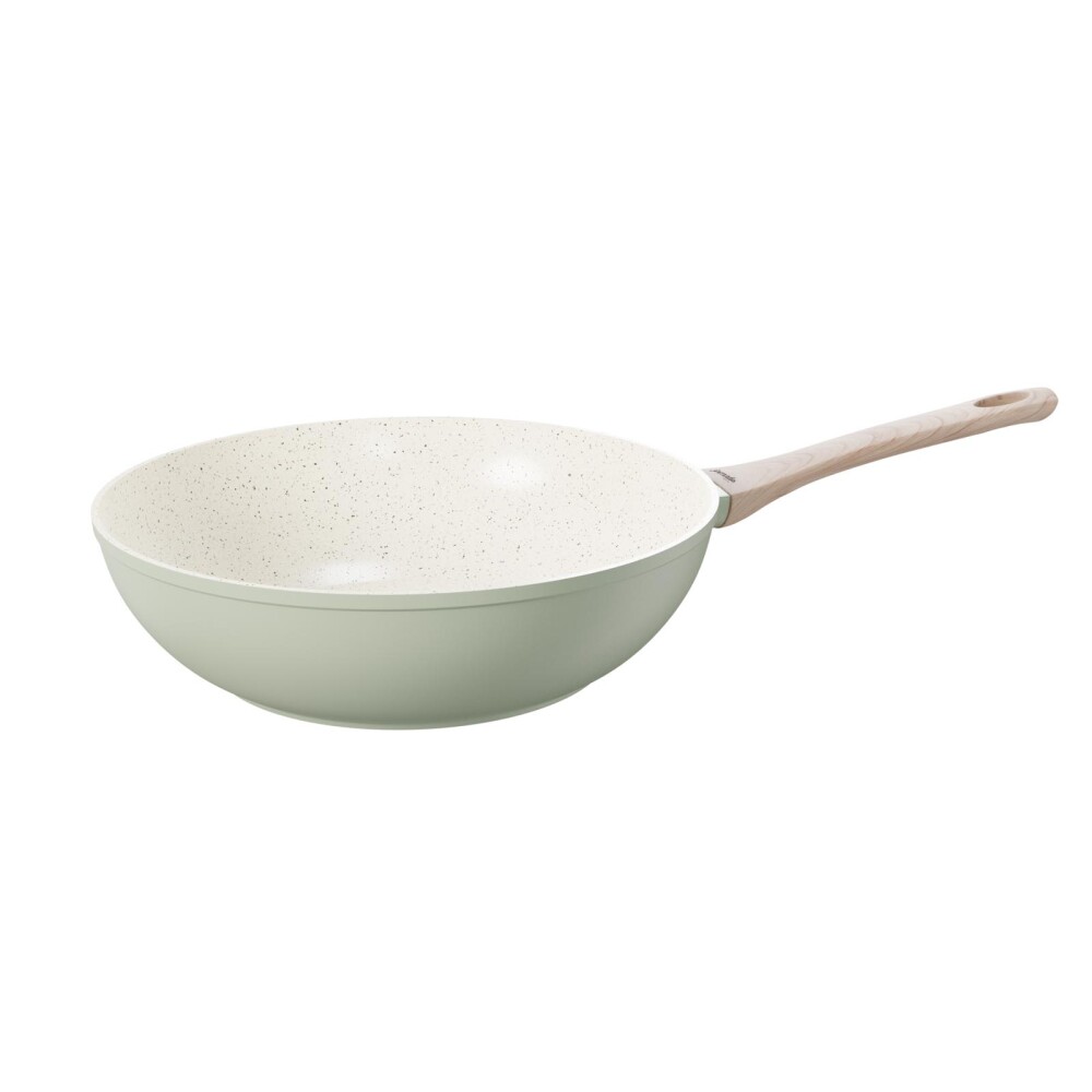 WOK ALUMINIO VERDE JADE